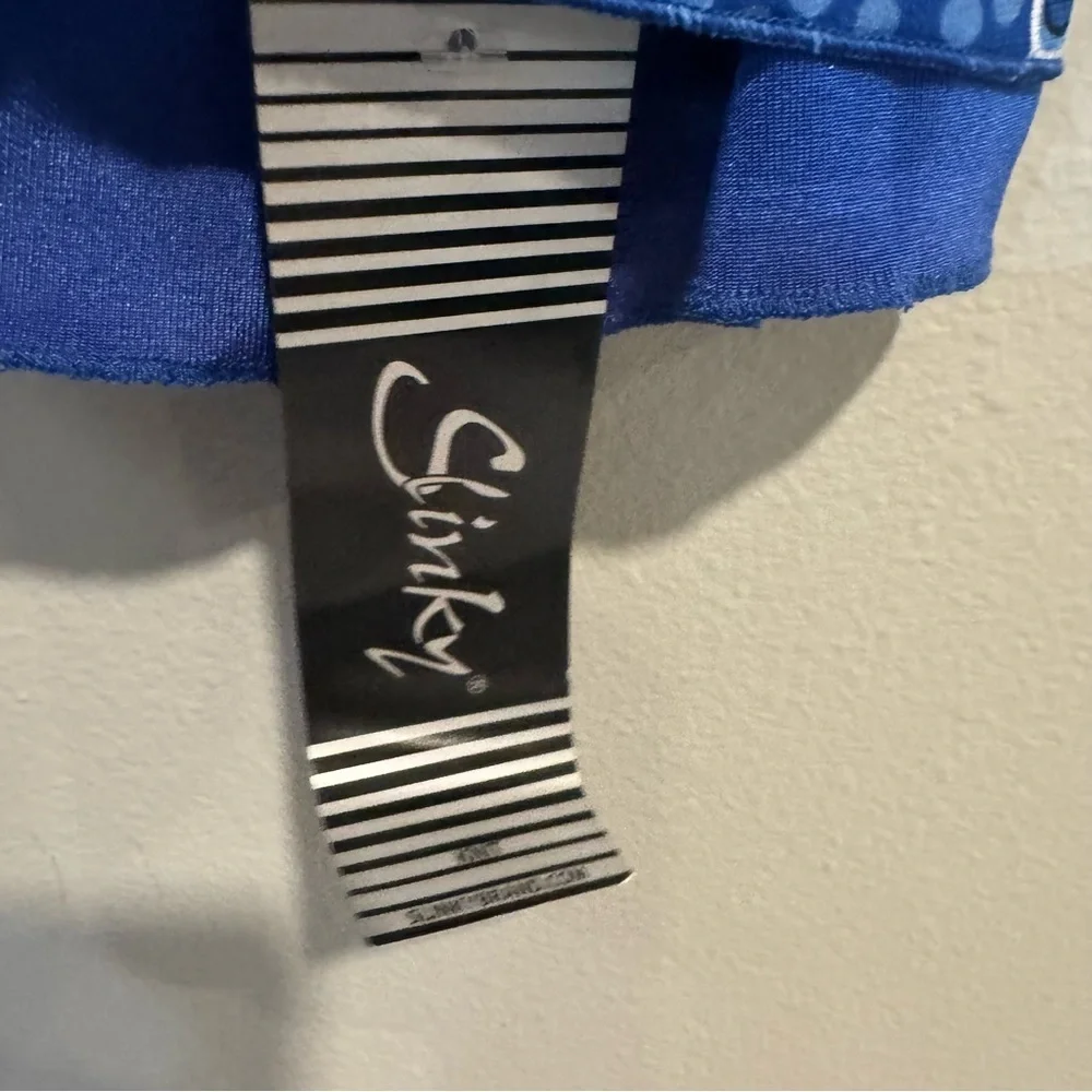 Slinky Brand Colorful Paisley Open Front Cardigan Artsy Stretch 1X NWT - Picture 8 of 8